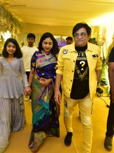 Varun Tej and Lavanya Tripathi's Wedding Reception attended by Chiranjeevi, Venkatesh, Naga Chaitanya, and other friends and family