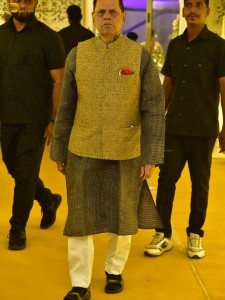 Varun Tej and Lavanya Tripathi's Wedding Reception attended by Chiranjeevi, Venkatesh, Naga Chaitanya, and other friends and family