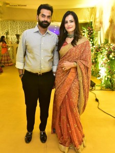 Varun Tej and Lavanya Tripathi's Wedding Reception attended by Chiranjeevi, Venkatesh, Naga Chaitanya, and other friends and family