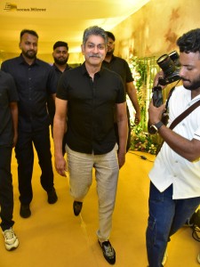 Varun Tej and Lavanya Tripathi's Wedding Reception attended by Chiranjeevi, Venkatesh, Naga Chaitanya, and other friends and family