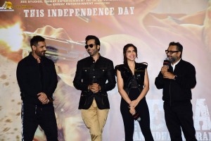 Vedaa Trailer Launch attended by John Abraham and Sharvari