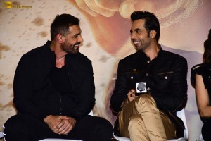 Vedaa Trailer Launch attended by John Abraham and Sharvari