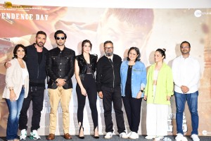 Vedaa Trailer Launch attended by John Abraham and Sharvari