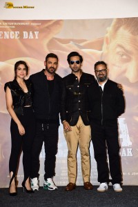 Vedaa Trailer Launch attended by John Abraham and Sharvari