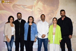 Vedaa Trailer Launch attended by John Abraham and Sharvari