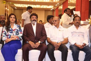 Veera Simha Reddy 100 Days Blockbuster Celebrations attended by Nandamuri Balakrishna, Varalaxmi Sarathkumar, Gopichand Malineni, Bobby Kolli, and Harish Shankar