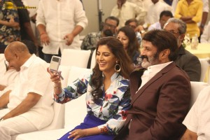 Veera Simha Reddy 100 Days Blockbuster Celebrations attended by Nandamuri Balakrishna, Varalaxmi Sarathkumar, Gopichand Malineni, Bobby Kolli, and Harish Shankar