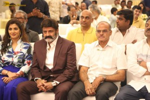 Veera Simha Reddy 100 Days Blockbuster Celebrations attended by Nandamuri Balakrishna, Varalaxmi Sarathkumar, Gopichand Malineni, Bobby Kolli, and Harish Shankar