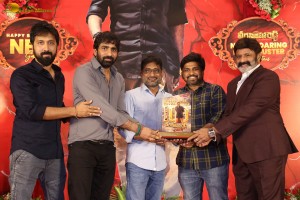 Veera Simha Reddy 100 Days Blockbuster Celebrations attended by Nandamuri Balakrishna, Varalaxmi Sarathkumar, Gopichand Malineni, Bobby Kolli, and Harish Shankar