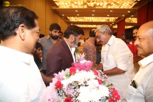 Veera Simha Reddy 100 Days Blockbuster Celebrations attended by Nandamuri Balakrishna, Varalaxmi Sarathkumar, Gopichand Malineni, Bobby Kolli, and Harish Shankar