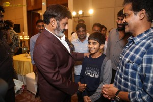 Veera Simha Reddy 100 Days Blockbuster Celebrations attended by Nandamuri Balakrishna, Varalaxmi Sarathkumar, Gopichand Malineni, Bobby Kolli, and Harish Shankar