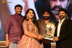 Veera Simha Reddy Vijayotsavam attended by Nandamuri Balakrishna, Honey Rose, Varalaxmi Sarathkumar, Vishwak Sen, and Siddhu Jonnalagadda