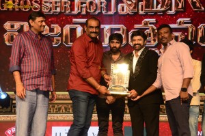 Veera Simha Reddy Vijayotsavam attended by Nandamuri Balakrishna, Honey Rose, Varalaxmi Sarathkumar, Vishwak Sen, and Siddhu Jonnalagadda