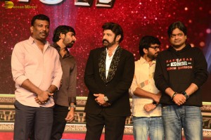 Veera Simha Reddy Vijayotsavam attended by Nandamuri Balakrishna, Honey Rose, Varalaxmi Sarathkumar, Vishwak Sen, and Siddhu Jonnalagadda