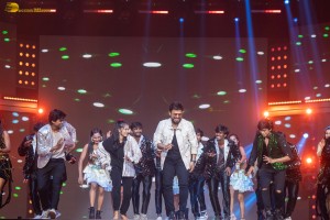 Venkatesh celebrates his 75 films with a memorable event attended by Chiranjeevi, Brahmanandam, Rana, Suresh Babu, Ruhani Sharma, and others