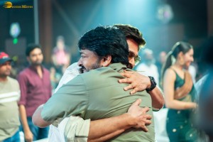 Venkatesh celebrates his 75 films with a memorable event attended by Chiranjeevi, Brahmanandam, Rana, Suresh Babu, Ruhani Sharma, and others