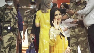 Vicky Kaushal and Katrina Kaif leaving Mumbai for their wedding in Rajasthan