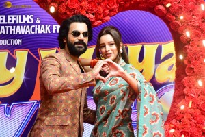 Vicky Vidya Ka Woh Wala Video Trailer Launch attended by Rajkummar Rao and Tripti Dimri