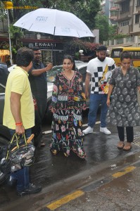 bollywood actress vidya balan in a colorful dress