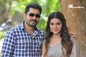 Vijay Raghavan Press Meet attended by Cast Vijay Antony and Aathmika