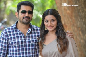 Vijay Raghavan Press Meet attended by Cast Vijay Antony and Aathmika