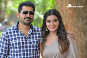 Vijay Raghavan Press Meet attended by Cast Vijay Antony and Aathmika