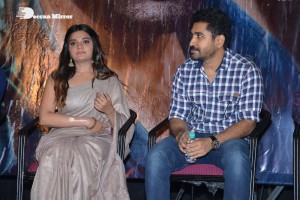 Vijay Raghavan Press Meet attended by Cast Vijay Antony and Aathmika