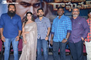 Vijay Raghavan Press Meet attended by Cast Vijay Antony and Aathmika