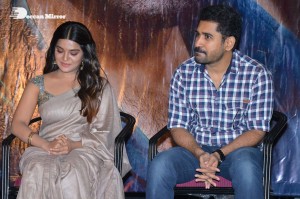 Vijay Raghavan Press Meet attended by Cast Vijay Antony and Aathmika