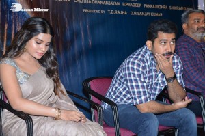 Vijay Raghavan Press Meet attended by Cast Vijay Antony and Aathmika