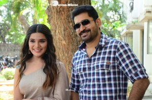 Vijay Raghavan Press Meet attended by Cast Vijay Antony and Aathmika