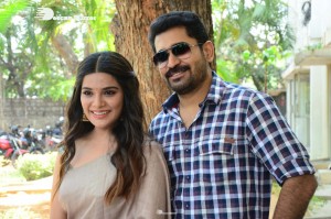 Vijay Raghavan Press Meet attended by Cast Vijay Antony and Aathmika