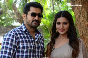 Vijay Raghavan Press Meet attended by Cast Vijay Antony and Aathmika