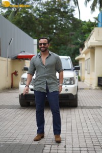 Hrithik Roshan and Saif Ali Khan attend the teaser launch of Vikram Vedha