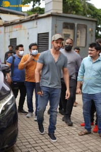 Hrithik Roshan and Saif Ali Khan attend the teaser launch of Vikram Vedha