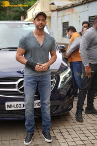 Hrithik Roshan and Saif Ali Khan attend the teaser launch of Vikram Vedha