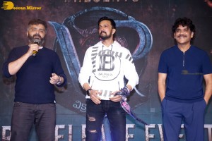 Vikrant Rona movie pre-release attended by Kichcha Sudeep, Nagarjuna Akkineni, Neetha Ashok and others