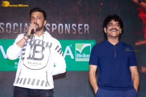 Vikrant Rona movie pre-release attended by Kichcha Sudeep, Nagarjuna Akkineni, Neetha Ashok and others