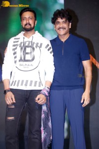 Vikrant Rona movie pre-release attended by Kichcha Sudeep, Nagarjuna Akkineni, Neetha Ashok and others