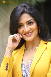 indian actress vimala raman hot photoshoot in a yellow dress
