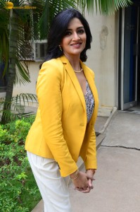 indian actress vimala raman hot photoshoot in a yellow dress