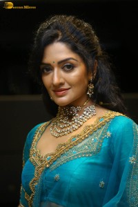 Indian actress vimala raman gorgeous looks in a blue lehenga choli