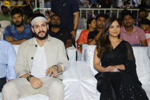 Vinaro Bhagyamu Vishnu Katha Pre-Release Function attended by Kiran Abbavaram, Kashmira Pardeshi, Allu Aravind and Akhil Akkineni