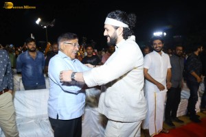 Vinaro Bhagyamu Vishnu Katha Pre-Release Function attended by Kiran Abbavaram, Kashmira Pardeshi, Allu Aravind and Akhil Akkineni