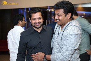 Teaser Launch of the Telugu film Vinaro Bhagyamu Vishnu Katha attended by Kiran Abbavaram and Kashmira Pardeshi