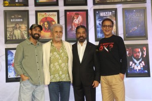 Vinod Chopra Film Festival attended by Kamal Haasan, Jackie Shroff, Naseeruddin Shah, and Vidhu Vinod Chopra
