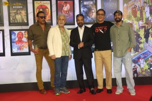Vinod Chopra Film Festival attended by Kamal Haasan, Jackie Shroff, Naseeruddin Shah, and Vidhu Vinod Chopra