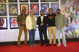 Vinod Chopra Film Festival attended by Kamal Haasan, Jackie Shroff, Naseeruddin Shah, and Vidhu Vinod Chopra