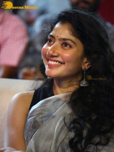 Sai Pallavi and Rana Daggubati attend the function of Telugu movie Virata Parvam titled Aathmeeya Veduka
