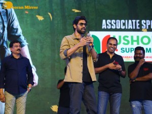 Sai Pallavi and Rana Daggubati attend the function of Telugu movie Virata Parvam titled Aathmeeya Veduka